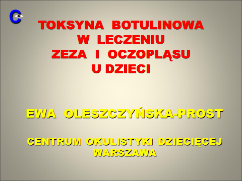 Toksyna botulinowa tytuł